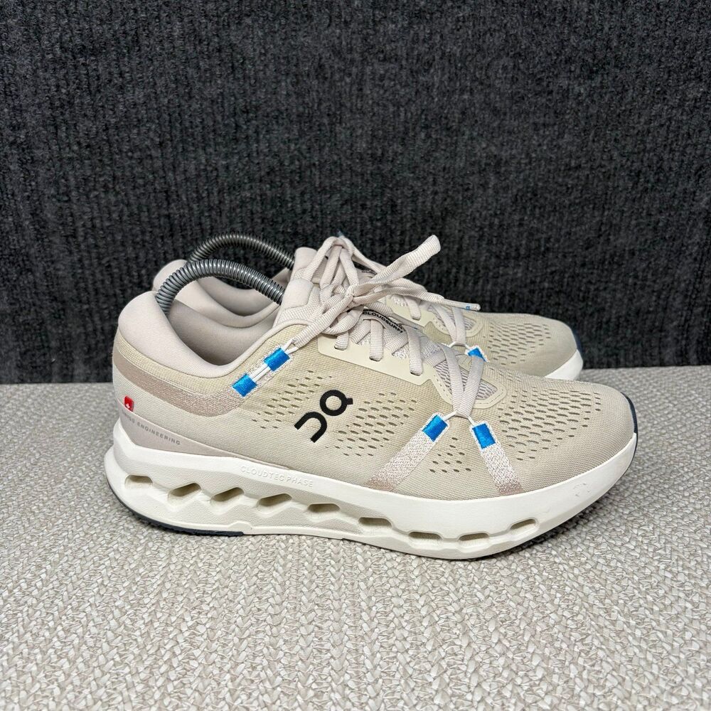 On Cloud Cloudsurfer 2 Peal Ivory Cream Athletic Running Shoes Women’s Size 9.5
